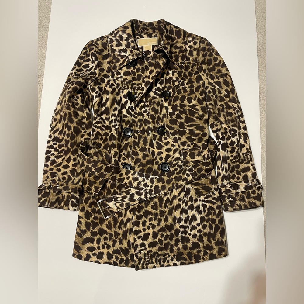 Michael Kors Animal Print Jacket